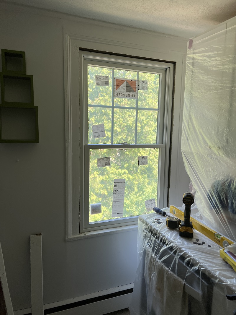 Interior double hung